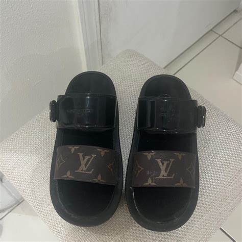 louis vuitton sunbath mule